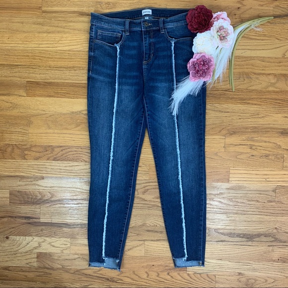 Sneak Peak Step Hem Skinny Jeans - Picture 1 of 7